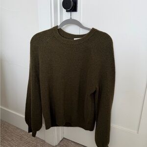 Olive Green Aritzia Women's Sweater
